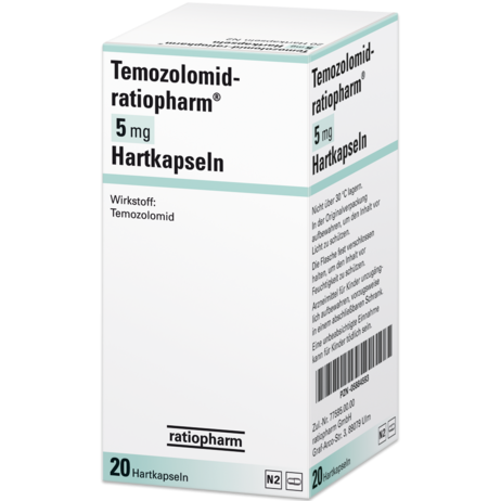 Temozolomid-ratiopharm® 5&nbsp;mg Hartkapseln