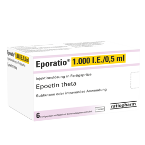 Eporatio® 1.000 I.E./0,5 ml Injektionslösung in Fertigspritze