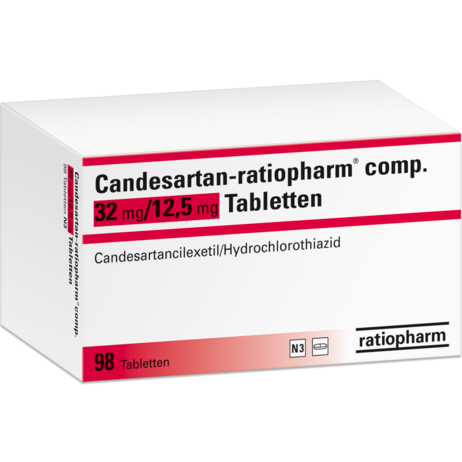 Candesartan-ratiopharm® comp. 32&nbsp;mg/12,5&nbsp;mg Tabletten