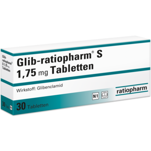 Glib-ratiopharm® S 1,75 mg Tabletten