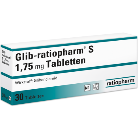 Glib-ratiopharm® S 1,75&nbsp;mg Tabletten