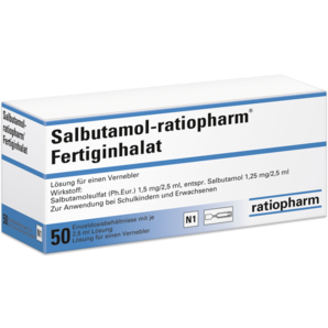 Salbutamol-ratiopharm® Fertiginhalat