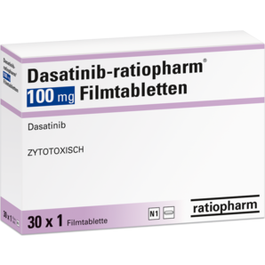 Dasatinib-ratiopharm® 100 mg Filmtabletten