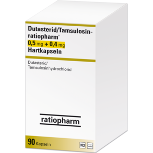 Dutasterid/Tamsulosin-ratiopharm® 0,5 mg/0,4 mg Hartkapseln