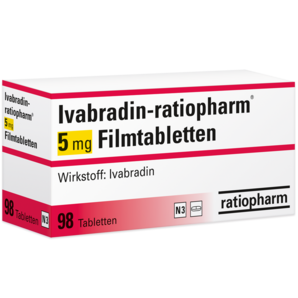 Ivabradin-ratiopharm® 5 mg Filmtabletten
