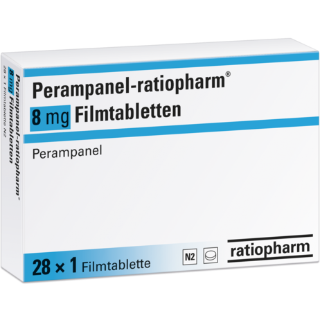 Perampanel-ratiopharm® 8&nbsp;mg Filmtabletten