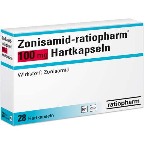Zonisamid-ratiopharm® 100&nbsp;mg Hartkapseln