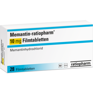 Memantin ratiopharm 10 mg Filmtabletten