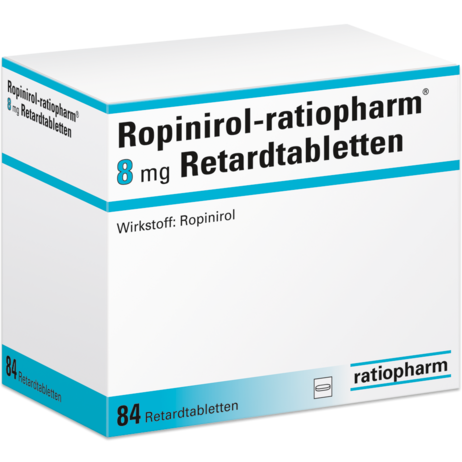 Ropinirol-ratiopharm® 8&nbsp;mg Retardtabletten