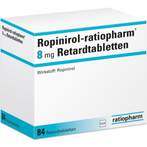 Ropinirol-ratiopharm® 8 mg Retardtabletten
