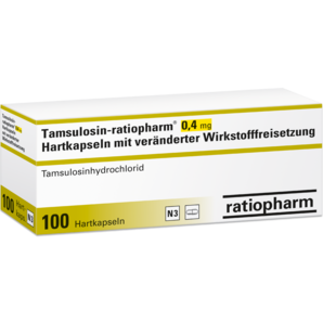 Tamsulosin-ratiopharm® 0,4 mg Hartkapseln mit veränderter Wirkstofffreisetzung