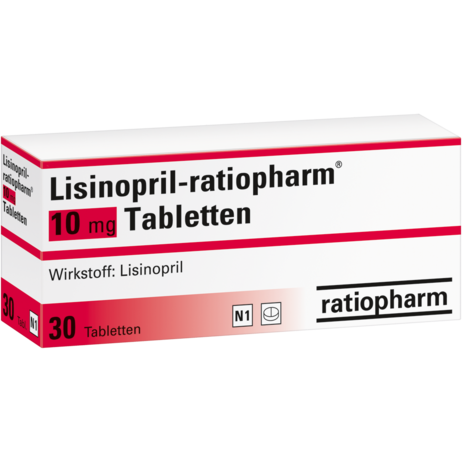 Lisinopril-ratiopharm® 10&nbsp;mg Tabletten