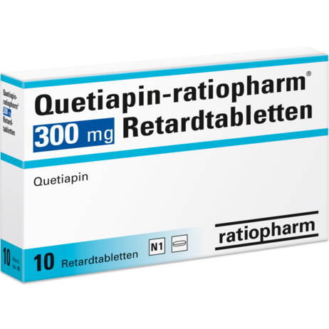 Quetiapin-ratiopharm® 300&nbsp;mg Retardtabletten