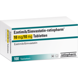 Ezetimib/Simvastatin-ratiopharm® 10 mg/20 mg Tabletten
