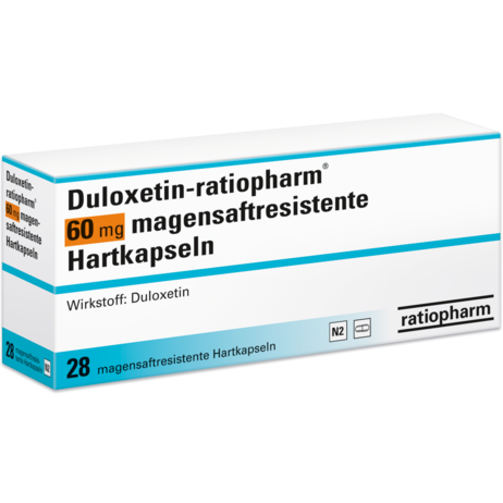 Duloxetin-ratiopharm® 60&nbsp;mg magensaftresistente Hartkapseln