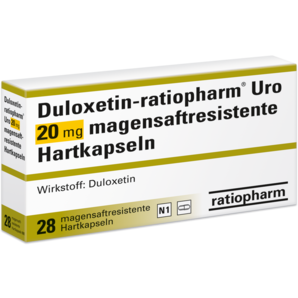 Duloxetin-ratiopharm® Uro 20 mg magensaftresistente Hartkapseln