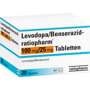 Levodopa/Benserazid-ratiopharm® 100 mg/25 mg Tabletten