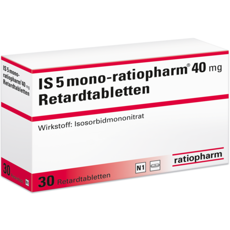 IS 5 mono-ratiopharm® 40&nbsp;mg Retardtabletten