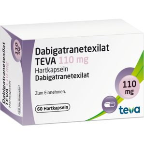 Dabigatranetexilat TEVA 110 mg Hartkapseln