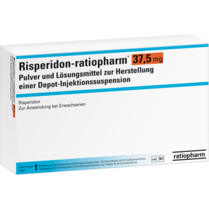 Risperidon-ratiopharm® 37,5 mg Pulver und Lösungsmittel zur Herstellung einer  Depot-Injektionssuspension