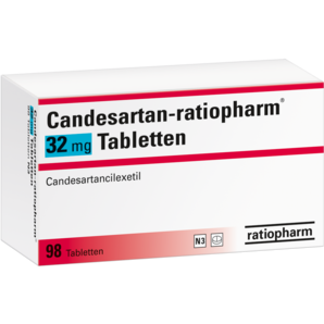 Candesartan-ratiopharm® 32 mg Tabletten