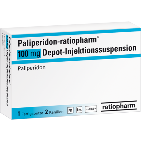 Paliperidon-ratiopharm® 100&nbsp;mg Depot-Injektionssuspension