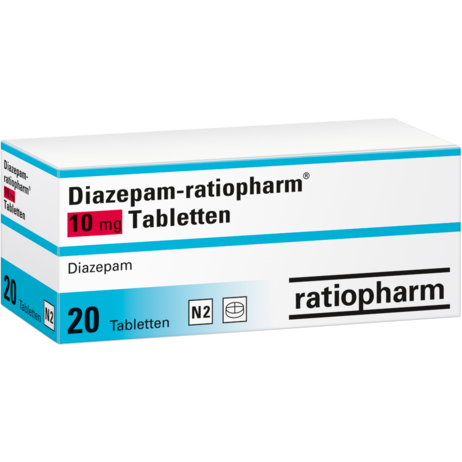 Diazepam-ratiopharm® 10&nbsp;mg Tabletten