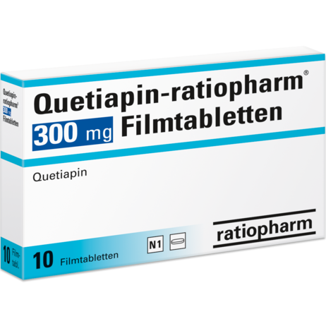 Quetiapin-ratiopharm® 300&nbsp;mg Filmtabletten