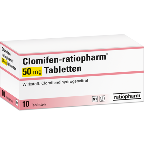 Clomifen-ratiopharm® 50&nbsp;mg Tabletten