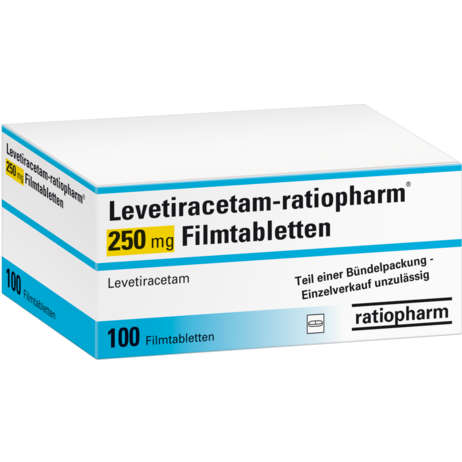 Levetiracetam-ratiopharm® 250&nbsp;mg Filmtabletten