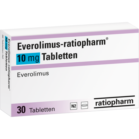 Everolimus-ratiopharm® 10&nbsp;mg Tabletten