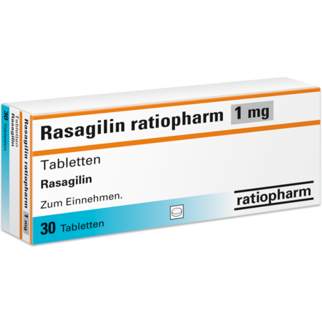 Rasagilin ratiopharm 1&nbsp;mg Tabletten