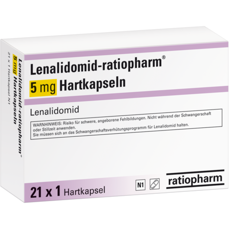 Lenalidomid-ratiopharm® 5&nbsp;mg Hartkapseln