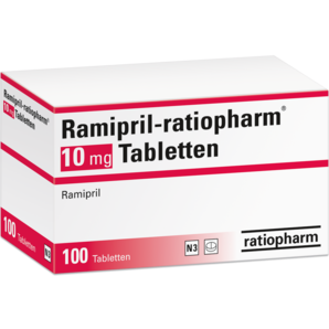 Ramipril-ratiopharm® 10 mg Tabletten