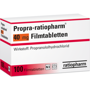 Propra-ratiopharm® 40 mg Filmtabletten