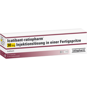 Icatibant-ratiopharm® 30 mg Injektionslösung in einer Fertigspritze