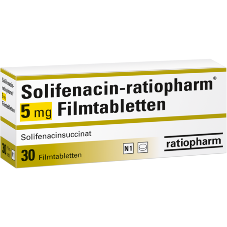 Solifenacin-ratiopharm® 5&nbsp;mg Filmtabletten