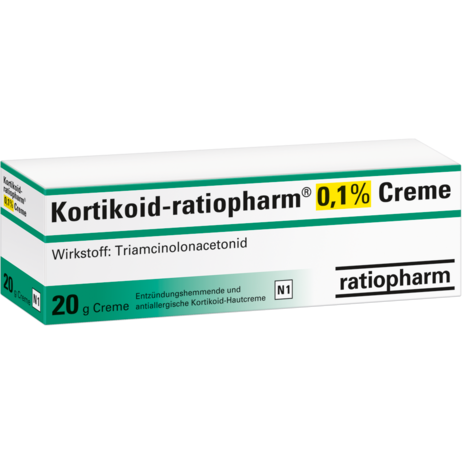 Kortikoid-ratiopharm® 0,1&nbsp;% Creme
