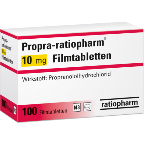 Propra-ratiopharm® 10&nbsp;mg Filmtabletten