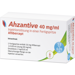 Ahzantive 40 mg/ml Injektionslösung in einer Fertigspritze
