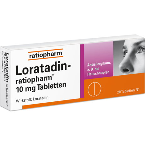 Loratadin-ratiopharm® 10&nbsp;mg Tabletten