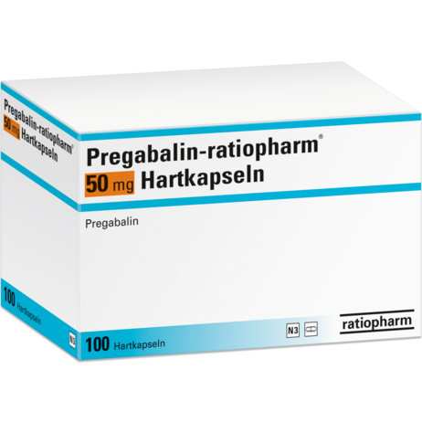 Pregabalin-ratiopharm® 50&nbsp;mg Hartkapseln