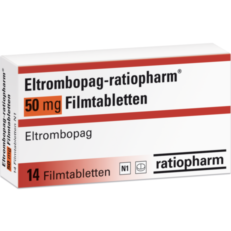 Eltrombopag-ratiopharm® 50 mg Filmtabletten