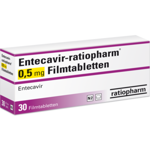 Entecavir-ratiopharm® 0,5 mg Filmtabletten