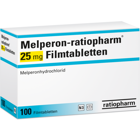 Melperon-ratiopharm® 25&nbsp;mg Filmtabletten