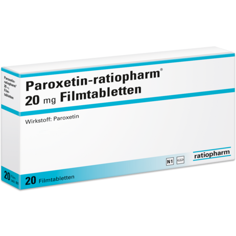 Paroxetin-ratiopharm® 20&nbsp;mg Filmtabletten