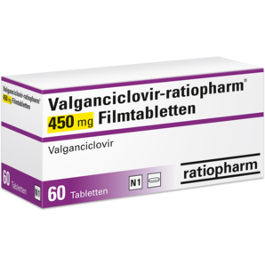 Valganciclovir-ratiopharm® 450 mg Filmtabletten