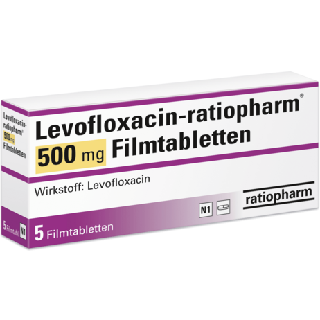 Levofloxacin-ratiopharm® 500&nbsp;mg Filmtabletten