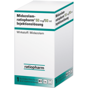 Midazolam-ratiopharm® 50 mg/50 ml Injektionslösung
