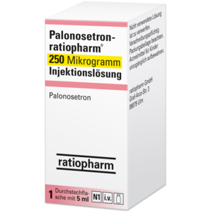 Palonosetron-ratiopharm® 250 Mikrogramm Injektionslösung